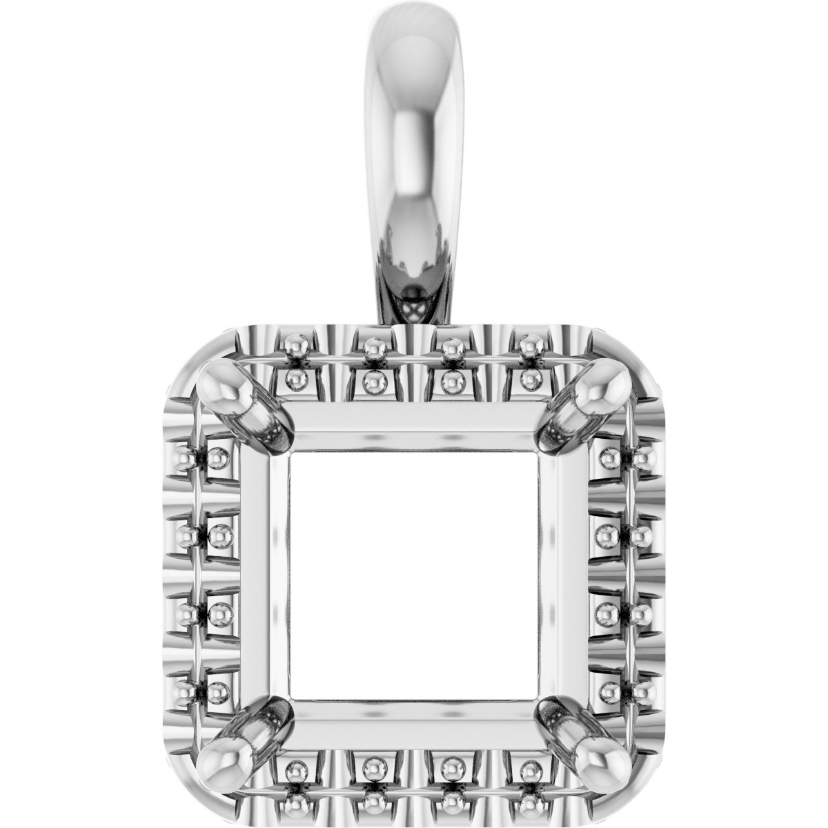 Halo-Style Pendant
