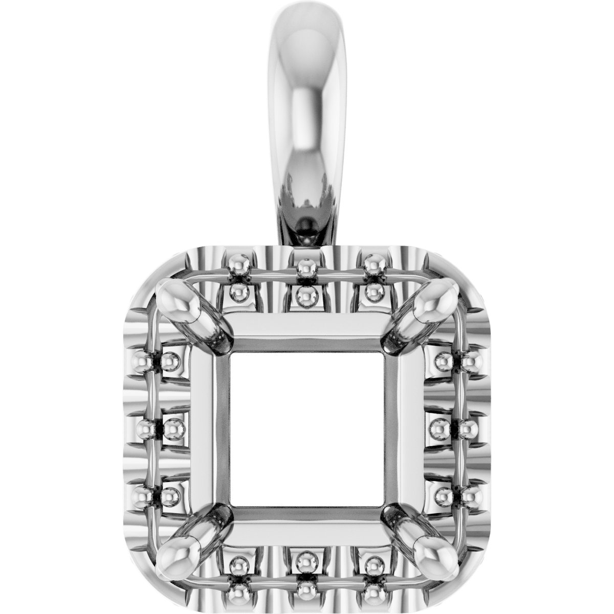 Halo-Style Pendant