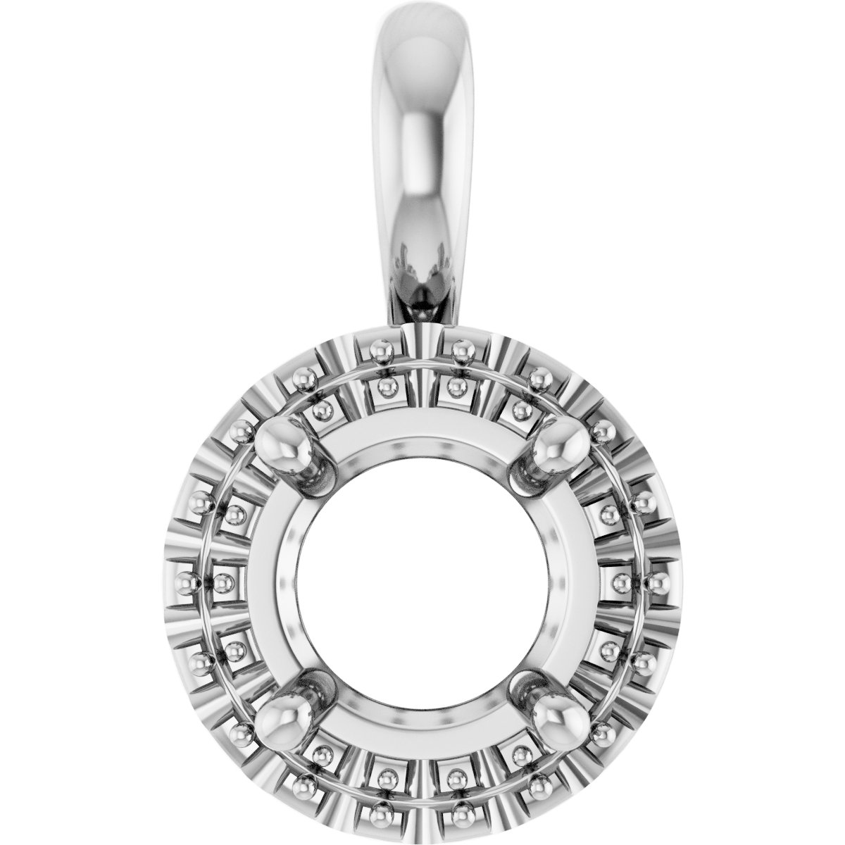 Halo-Style Pendant