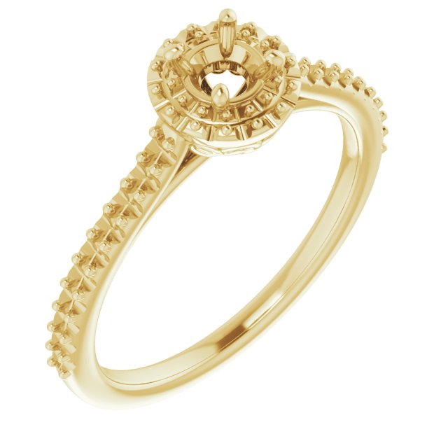 14k Yellow Gold