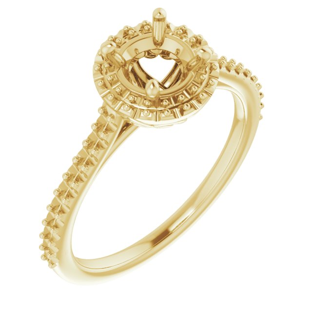 Halo-Style Engagement Ring