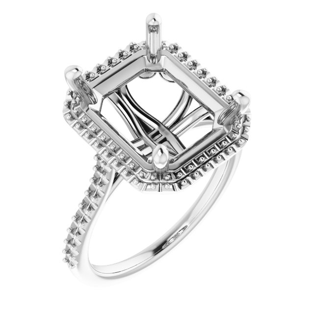 Halo-Style Engagement Ring