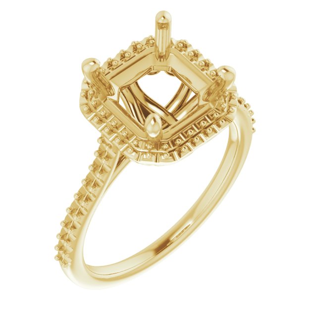 Halo-Style Engagement Ring