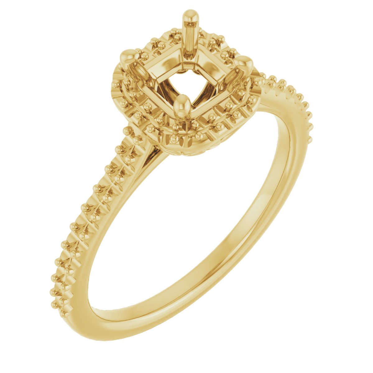 Halo-Style Engagement Ring
