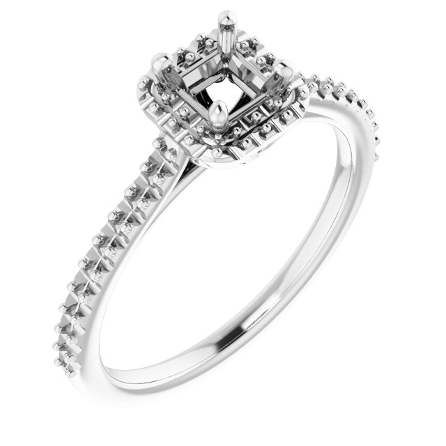 Halo-Style Engagement Ring