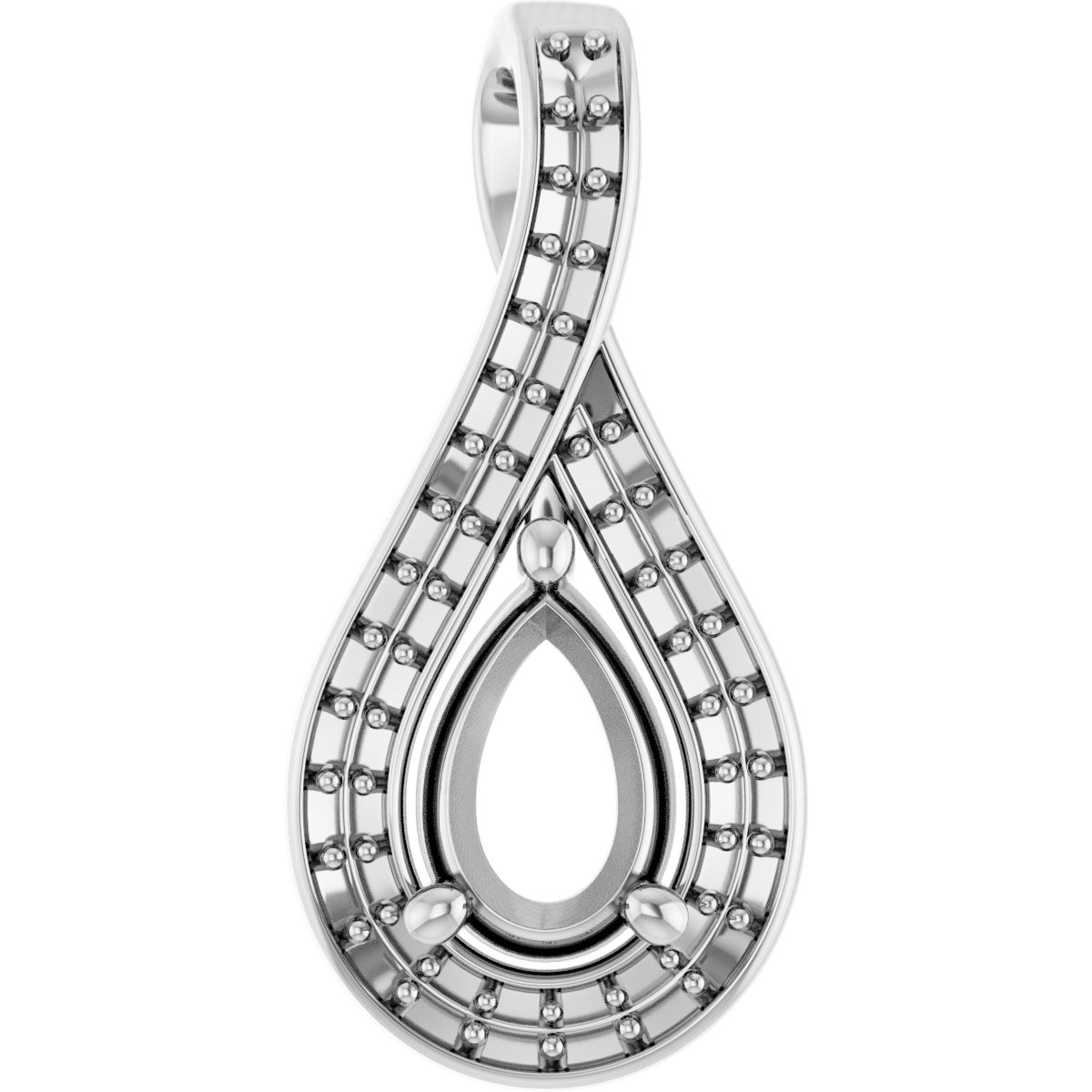 14k White Gold