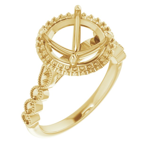 Halo-Style Engagement Ring