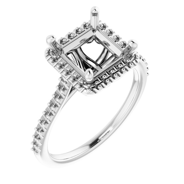 Halo-Style Engagement Ring