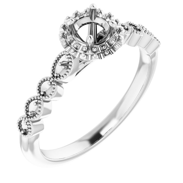 14k White Gold