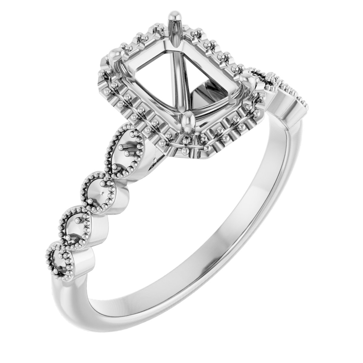 Halo-Style Engagement Ring