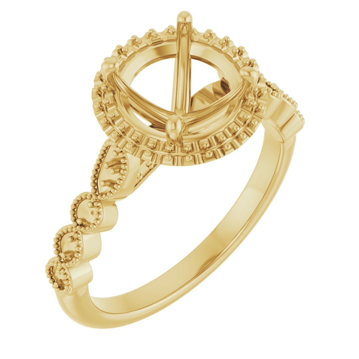 Halo-Style Engagement Ring