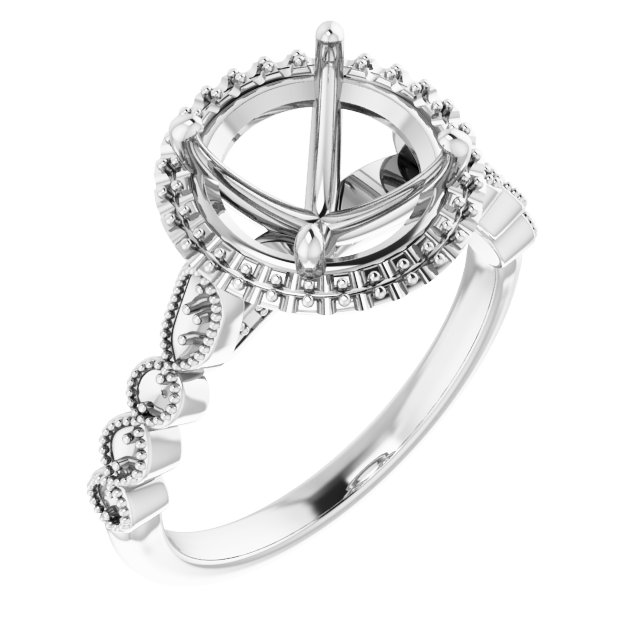 Halo-Style Engagement Ring