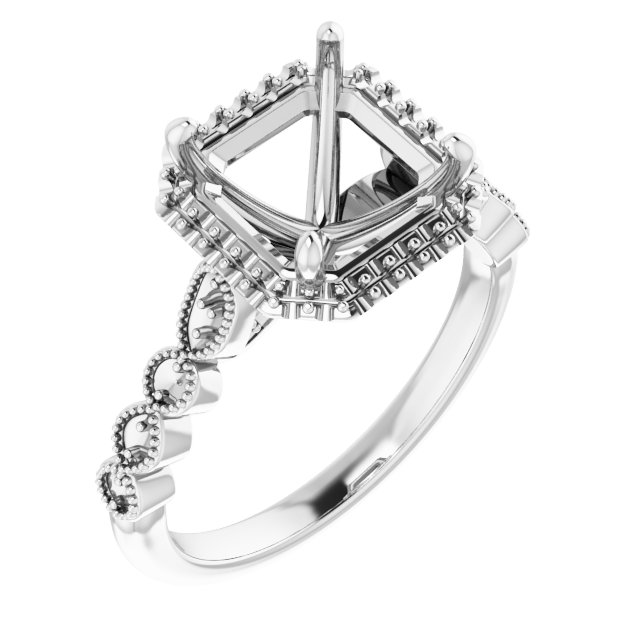 Halo-Style Engagement Ring