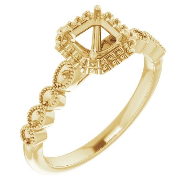 Halo-Style Engagement Ring