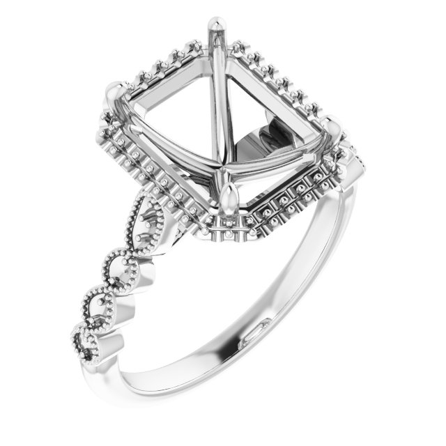 Halo-Style Engagement Ring