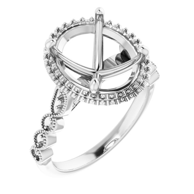 Halo-Style Engagement Ring