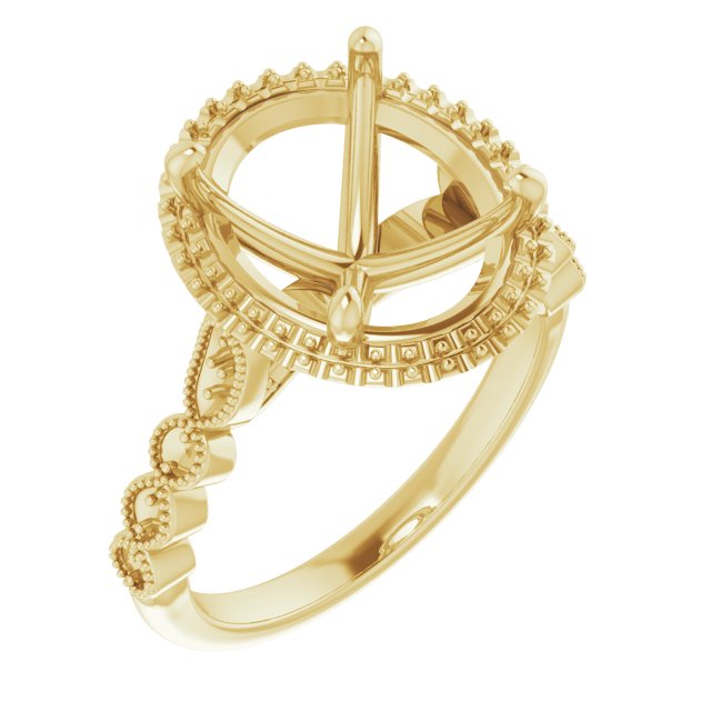 Halo-Style Engagement Ring
