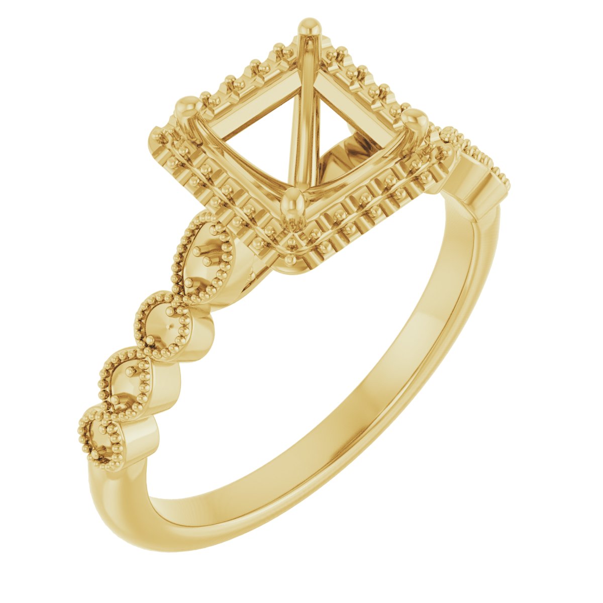 Halo-Style Engagement Ring