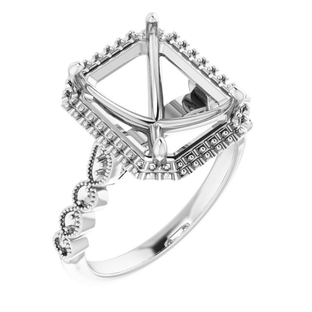 Halo-Style Engagement Ring