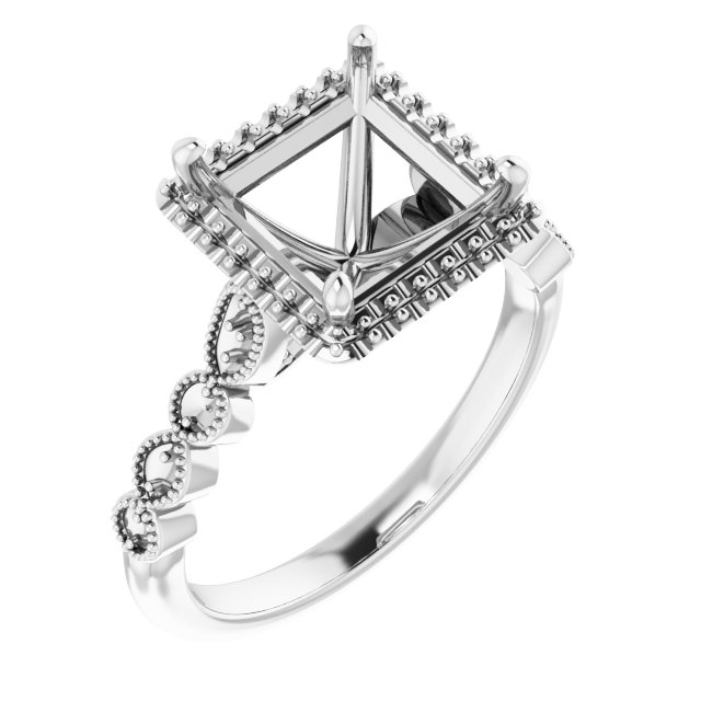 Halo-Style Engagement Ring