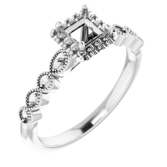 Halo-Style Engagement Ring