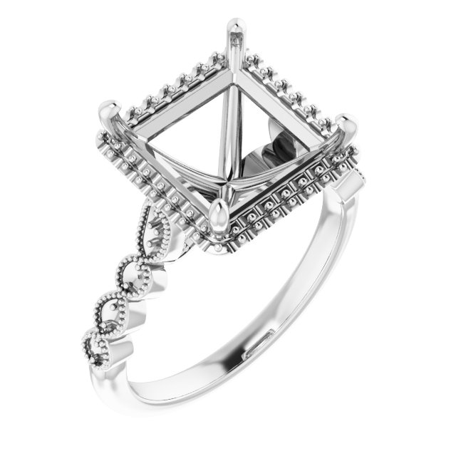 Halo-Style Engagement Ring