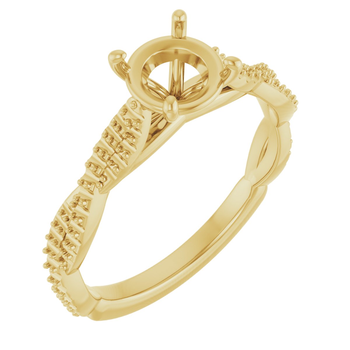 Infinity-Inspired Engagement Ring