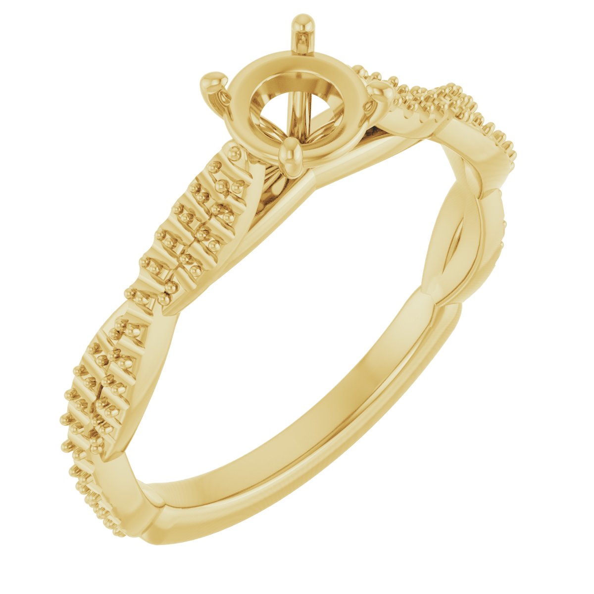 Infinity-Inspired Engagement Ring