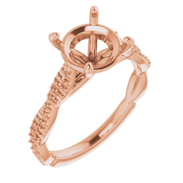 Infinity-Inspired Engagement Ring