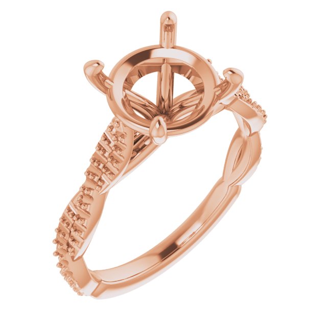 Infinity-Inspired Engagement Ring