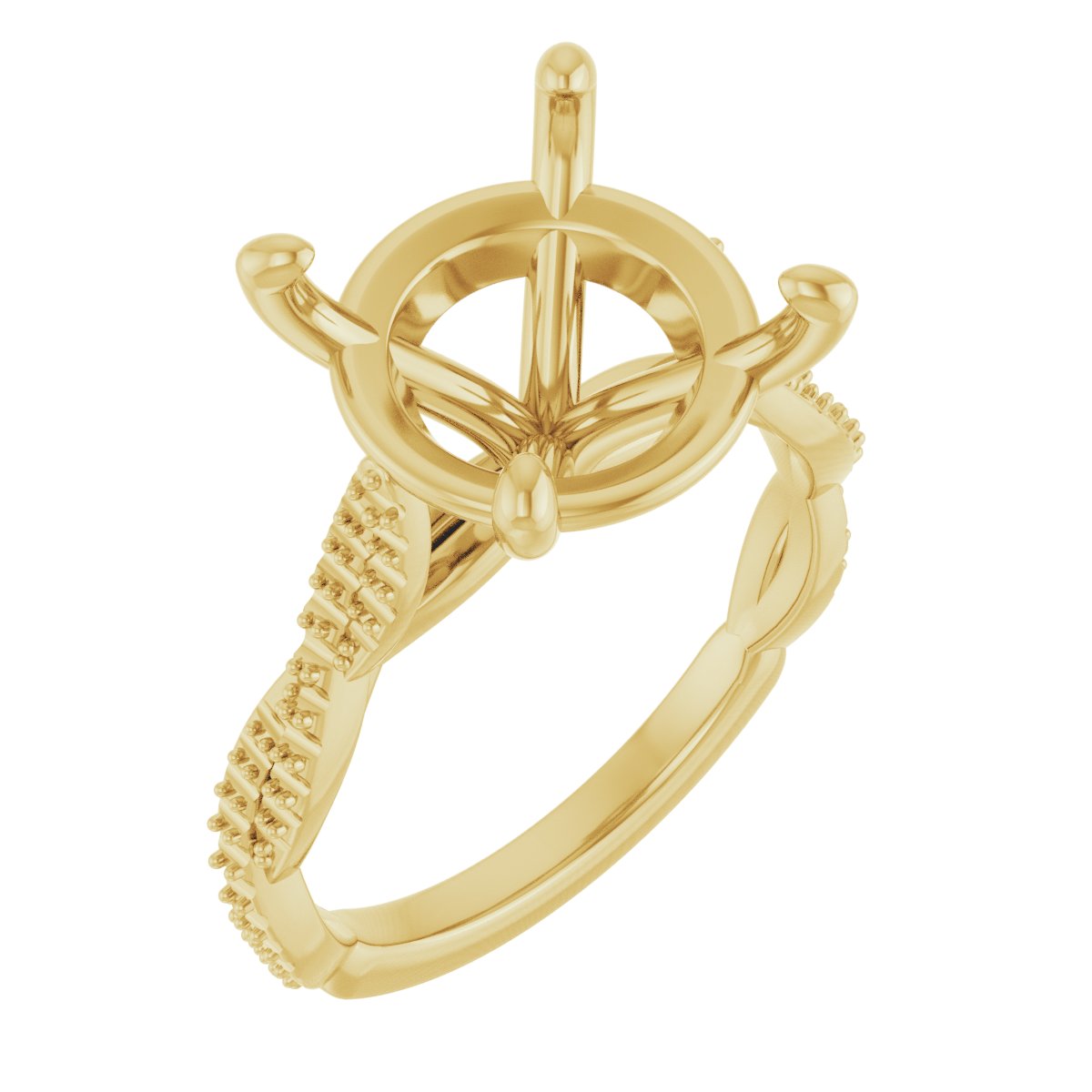 Infinity-Inspired Engagement Ring