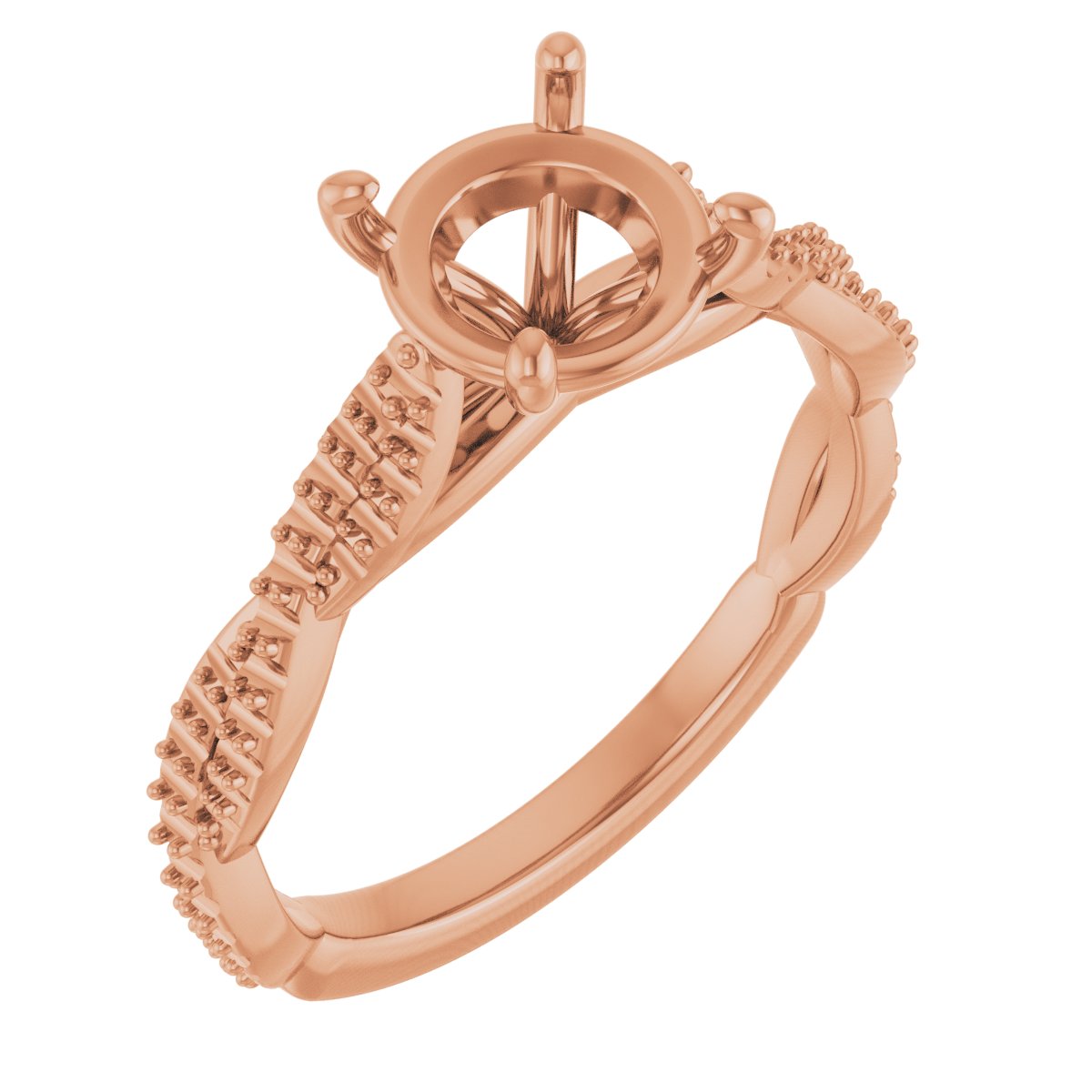 Infinity-Inspired Engagement Ring