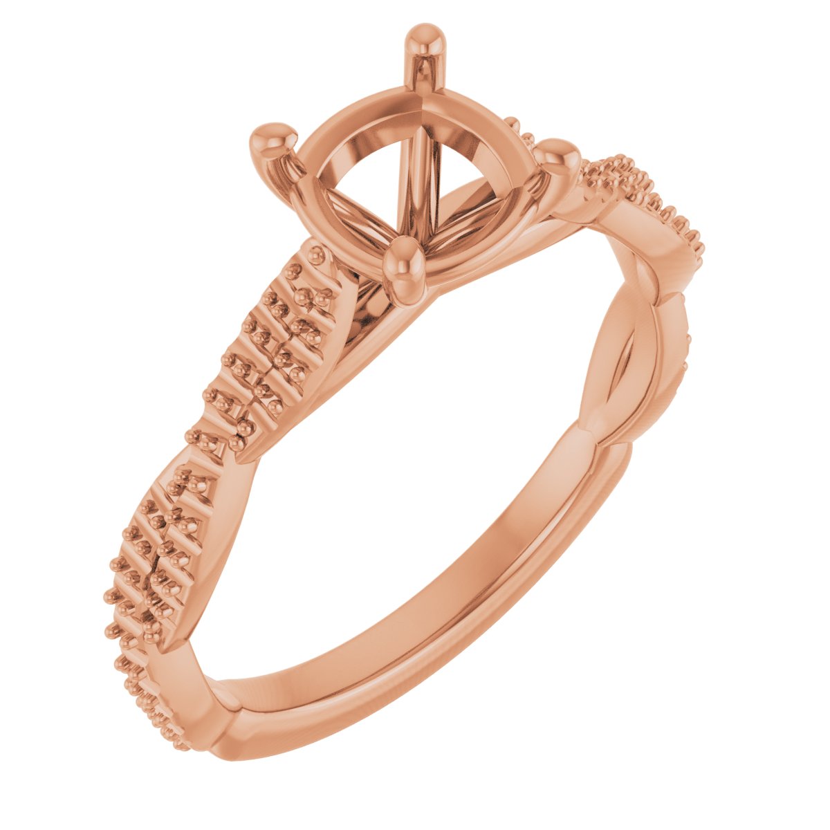 Infinity-Inspired Engagement Ring
