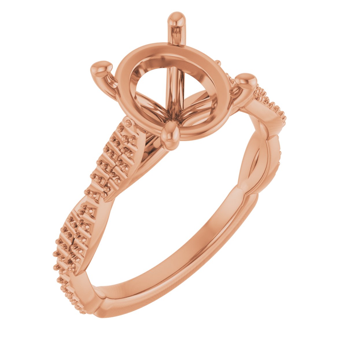Infinity-Inspired Engagement Ring