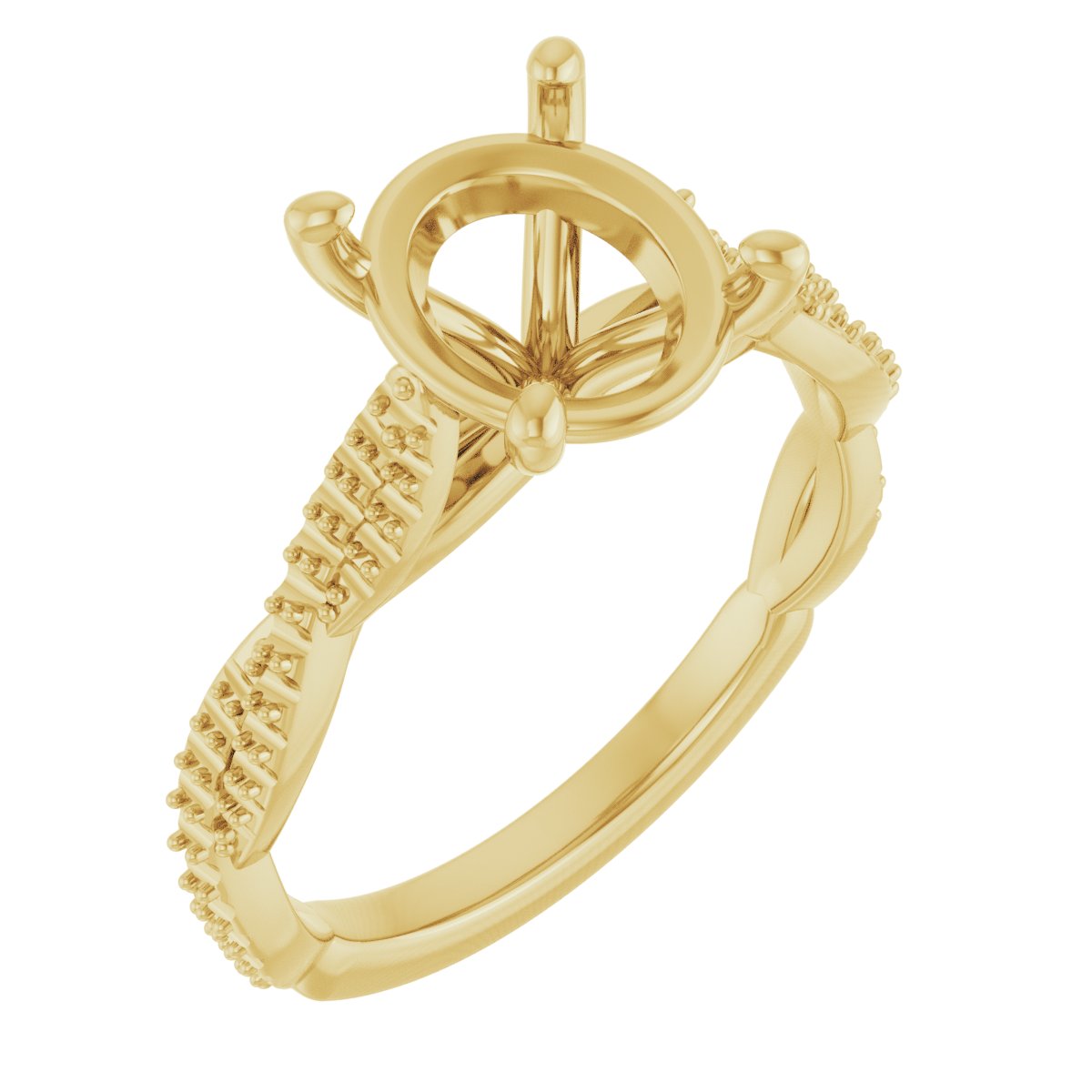 Infinity-Inspired Engagement Ring