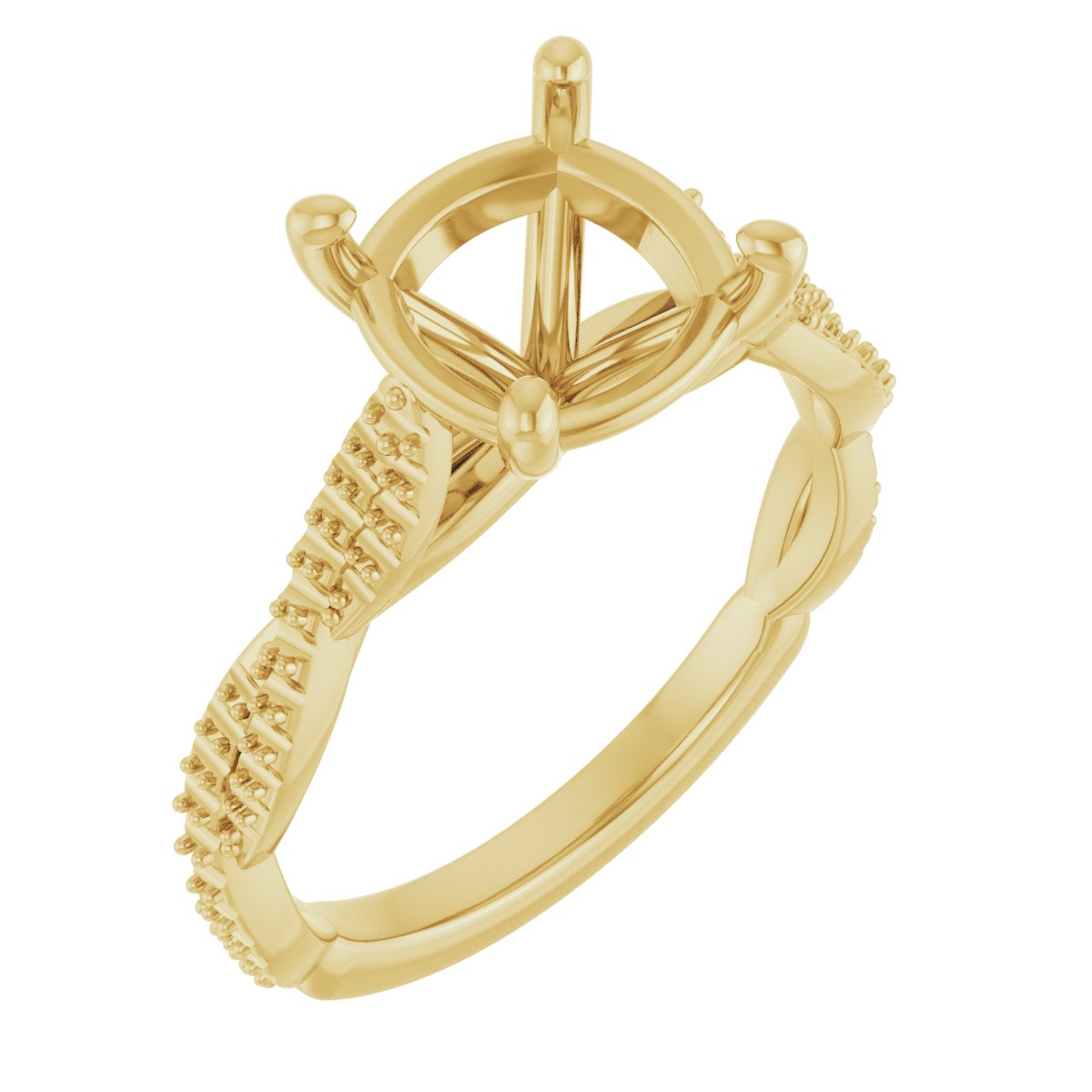 Infinity-Inspired Engagement Ring