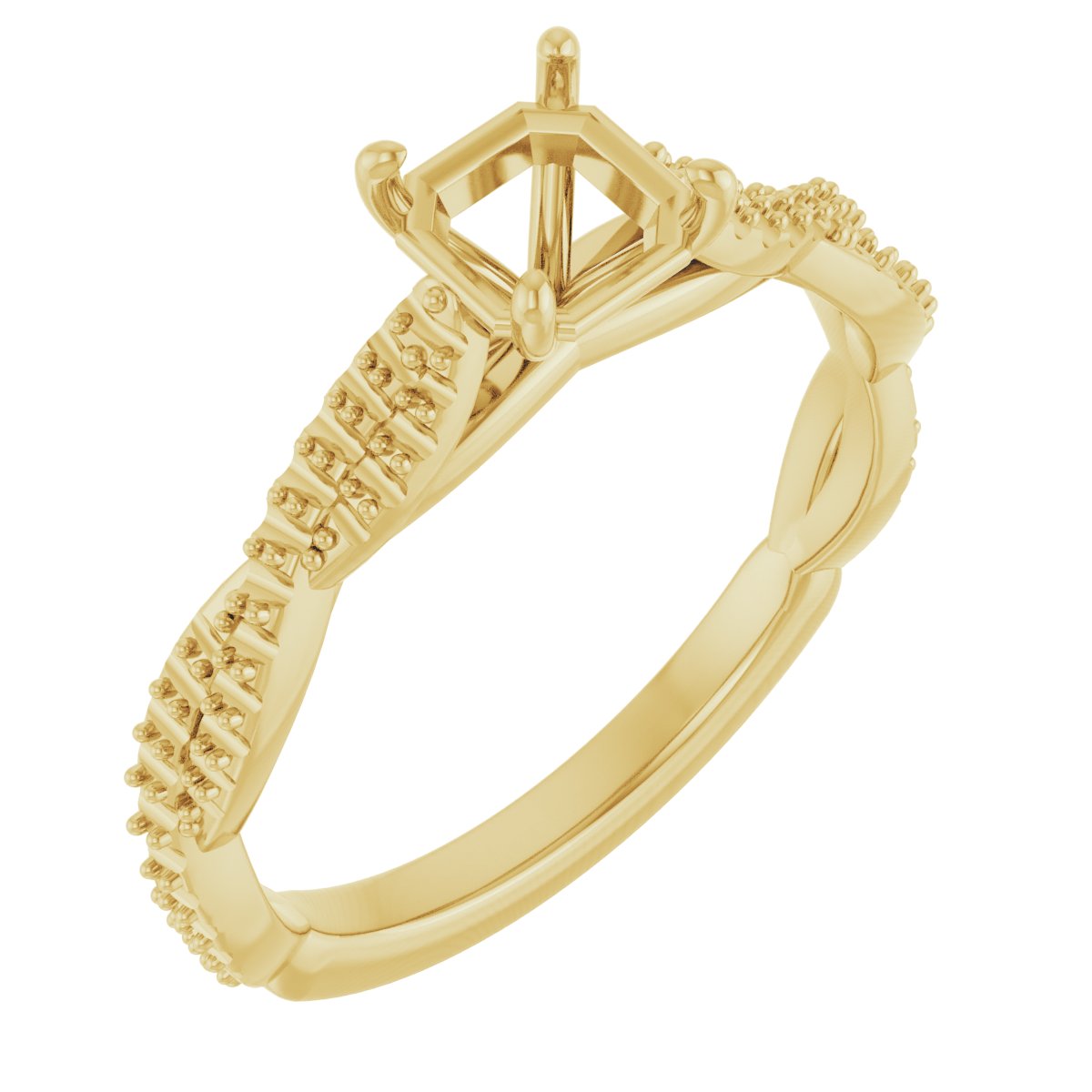 Infinity-Inspired Engagement Ring