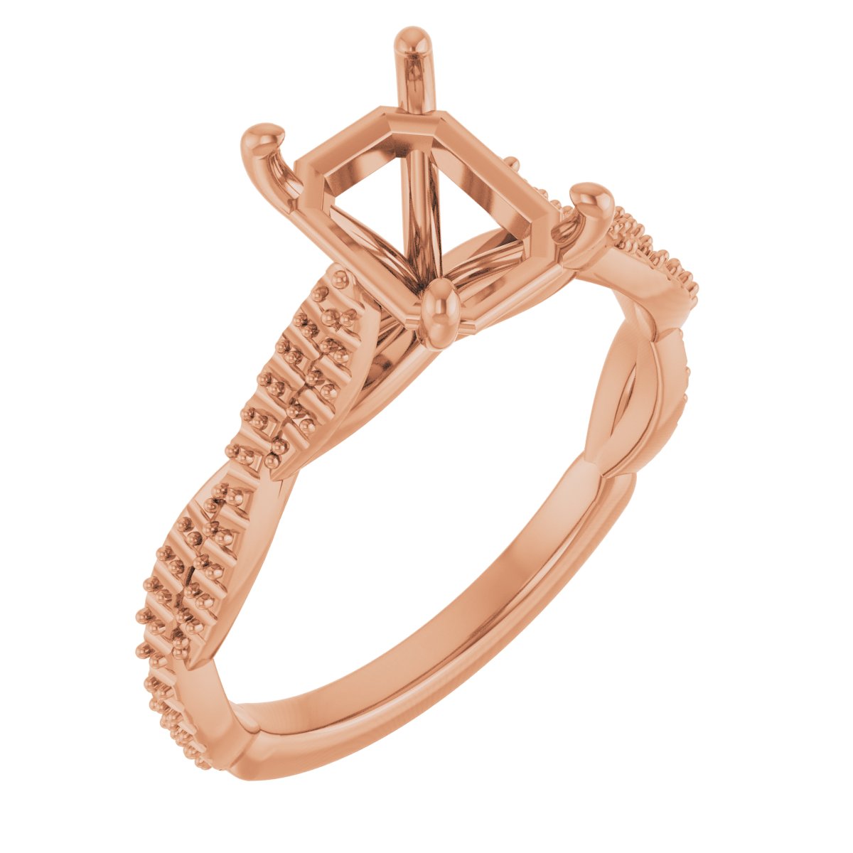 Infinity-Inspired Engagement Ring