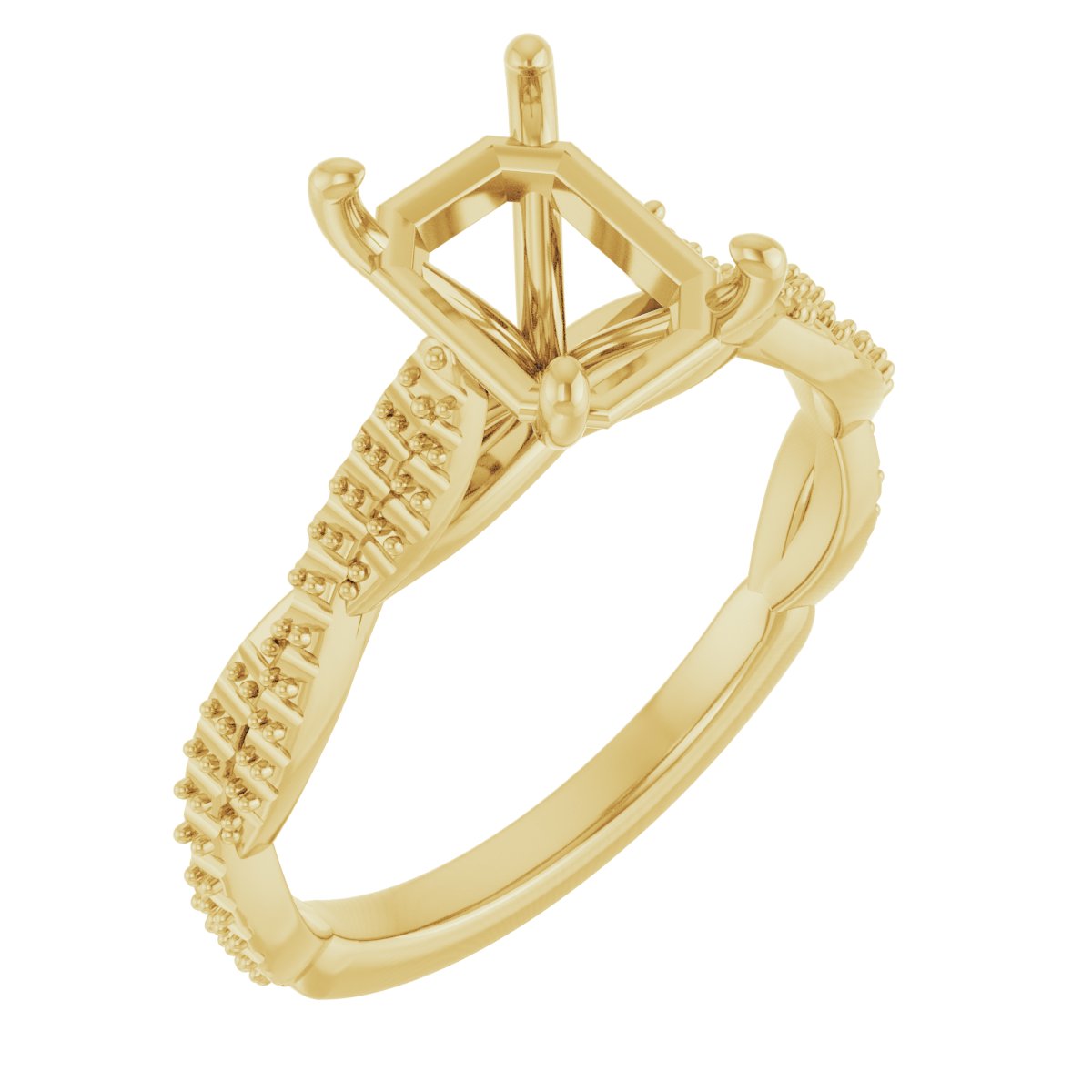 Infinity-Inspired Engagement Ring