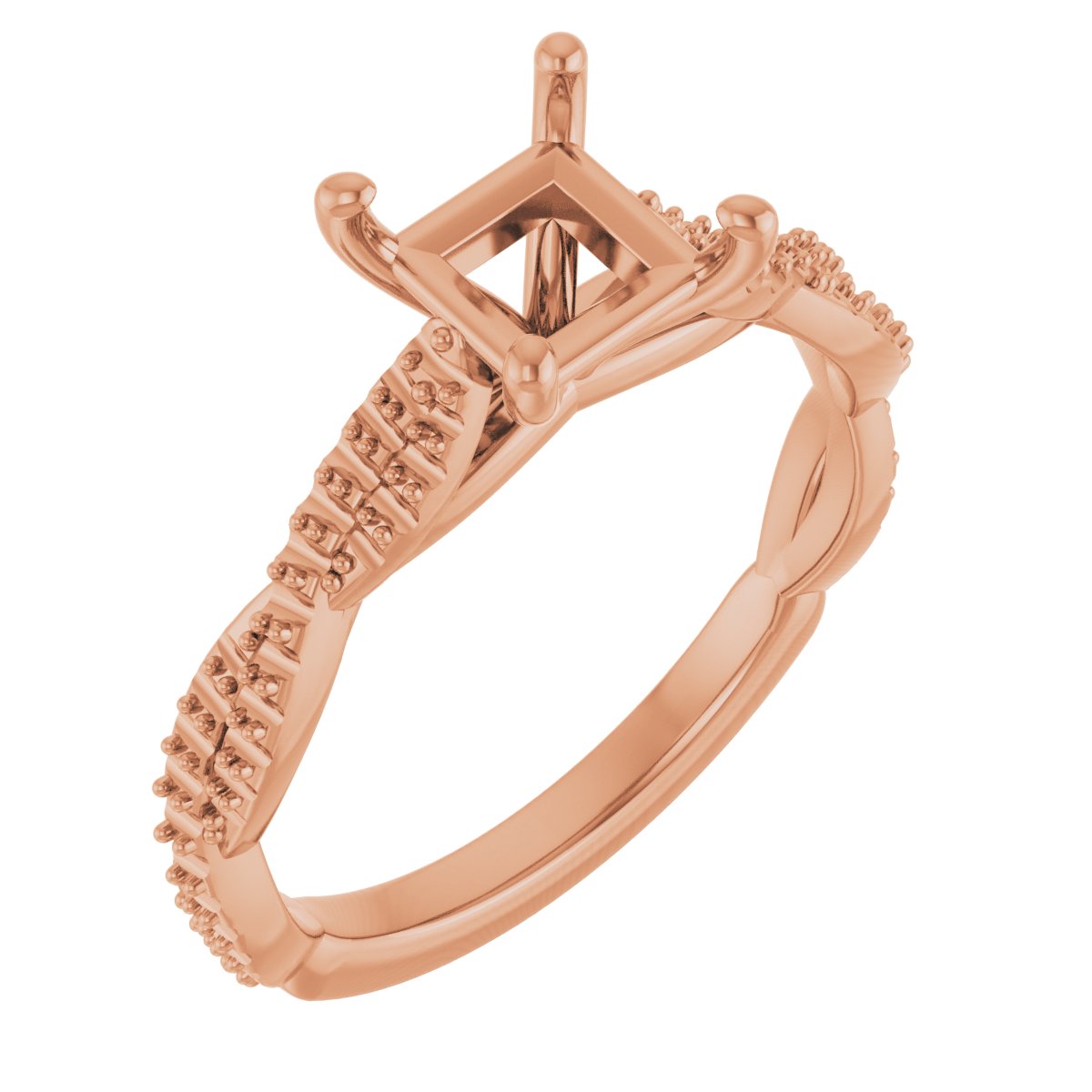 Infinity-Inspired Engagement Ring