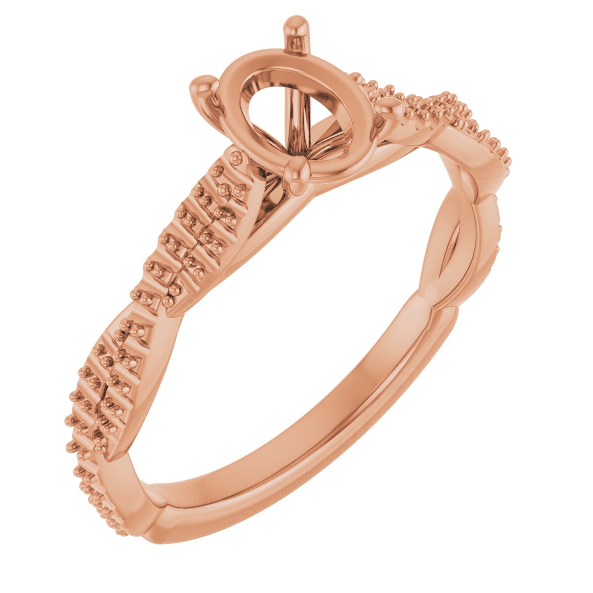 Infinity-Inspired Engagement Ring