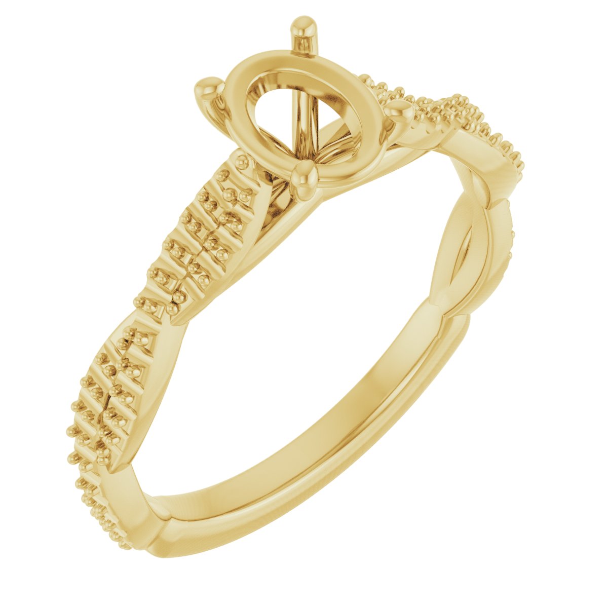 Infinity-Inspired Engagement Ring