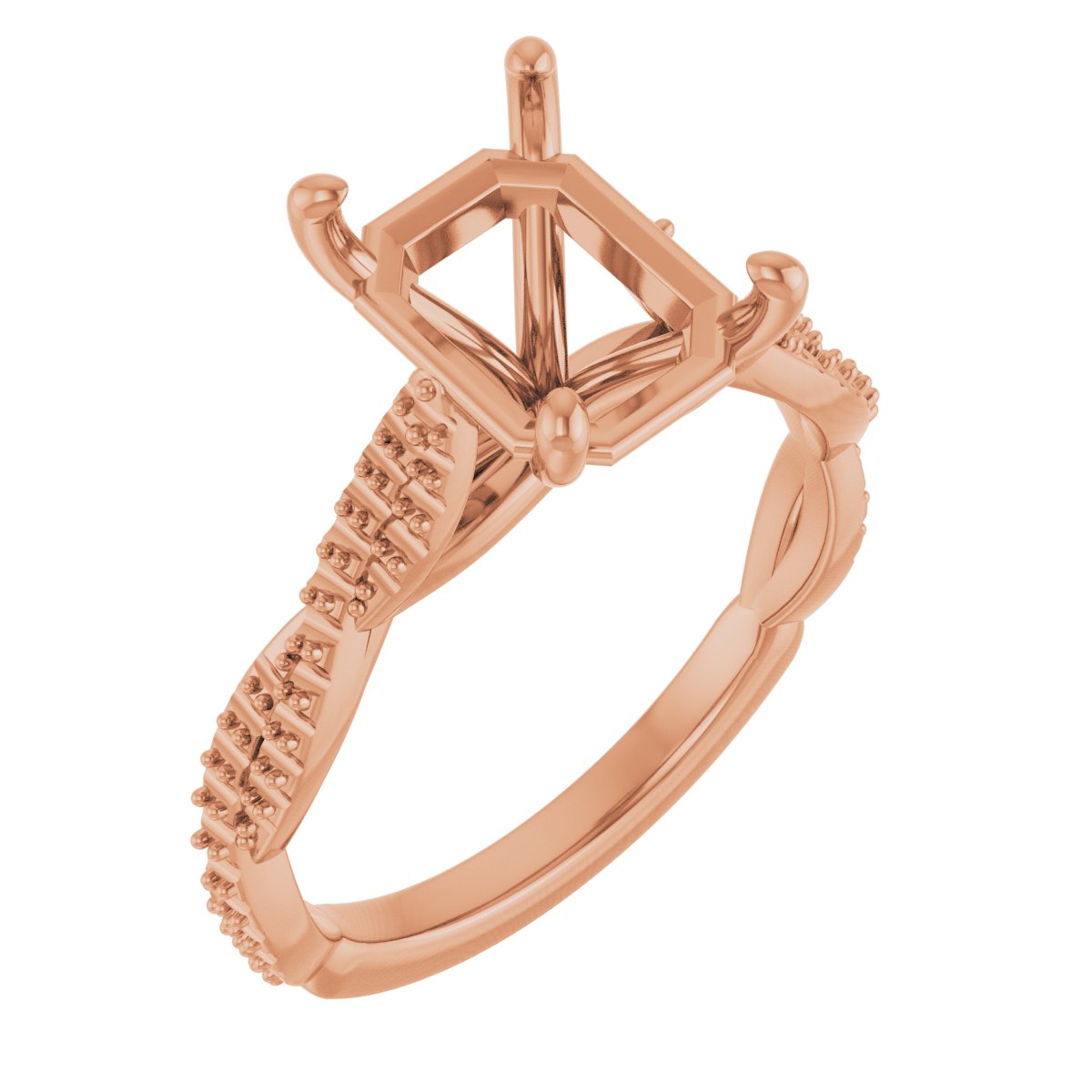 Infinity-Inspired Engagement Ring
