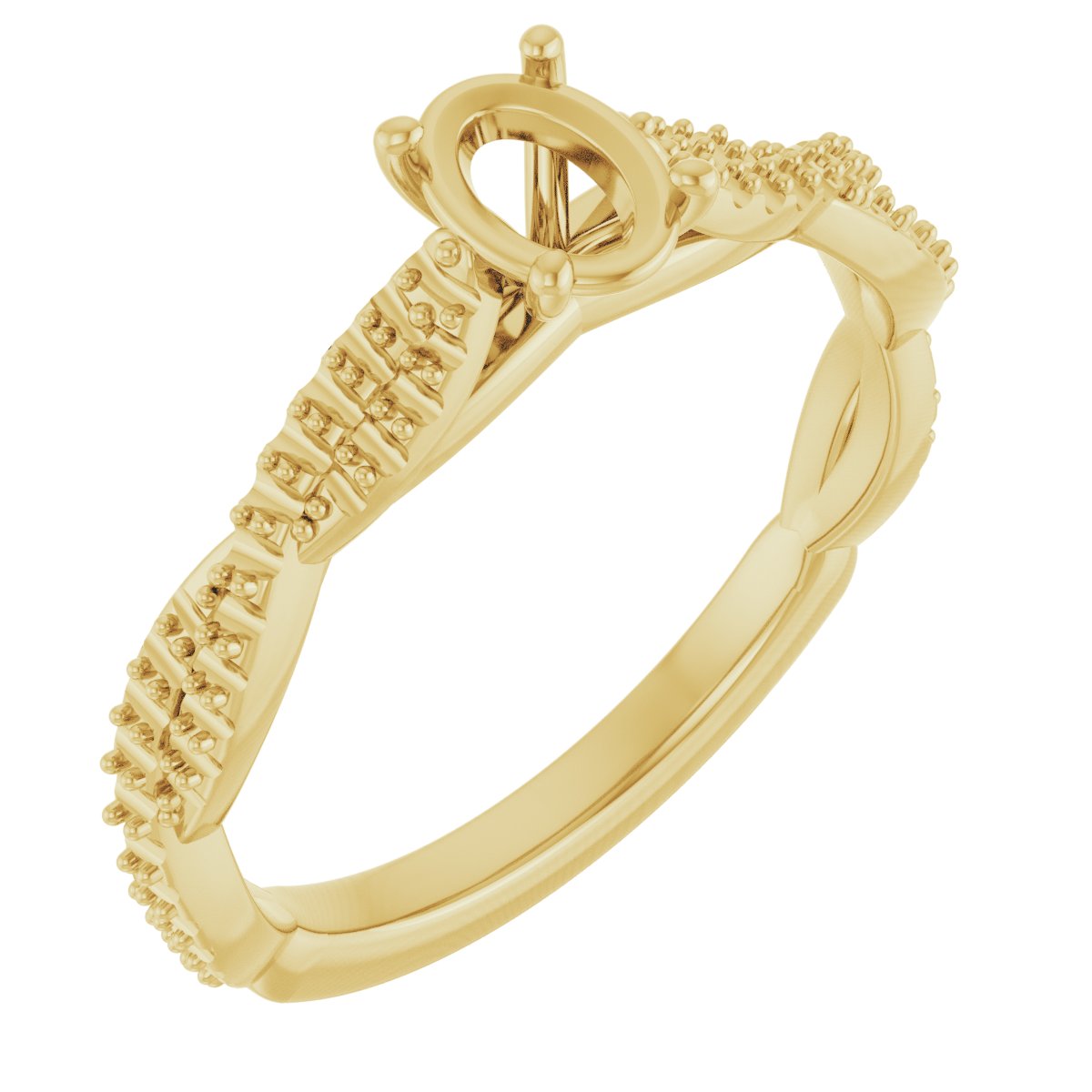 Infinity-Inspired Engagement Ring