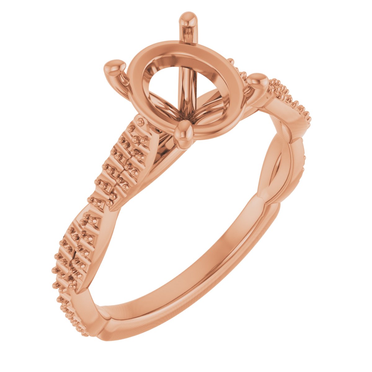 Infinity-Inspired Engagement Ring