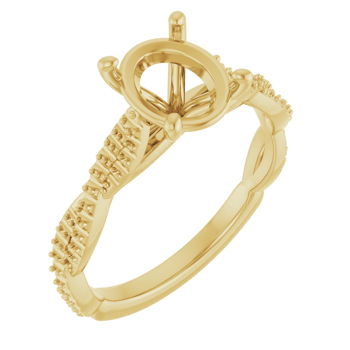 Infinity-Inspired Engagement Ring