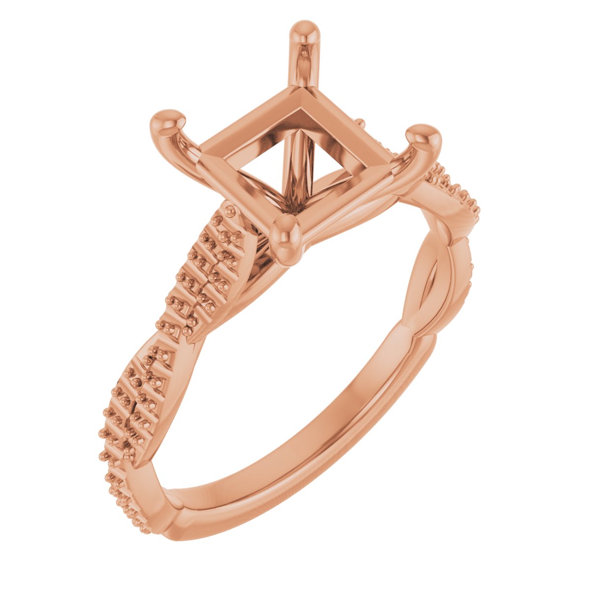 Infinity-Inspired Engagement Ring