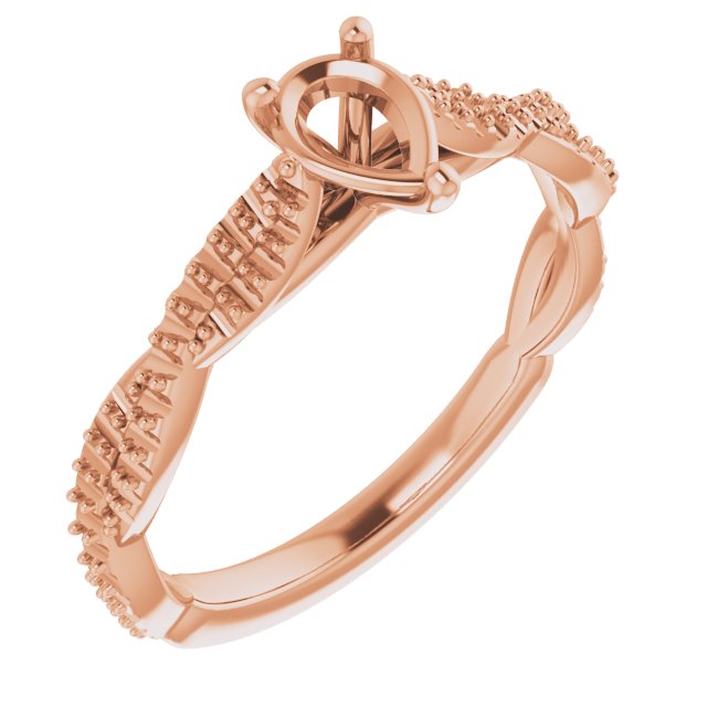 Infinity-Inspired Engagement Ring