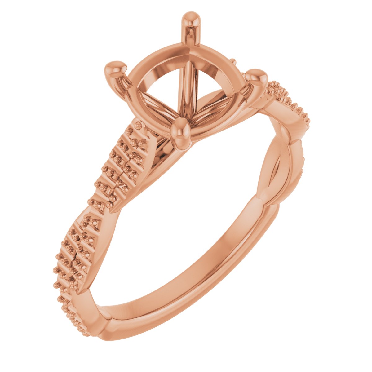 Infinity-Inspired Engagement Ring