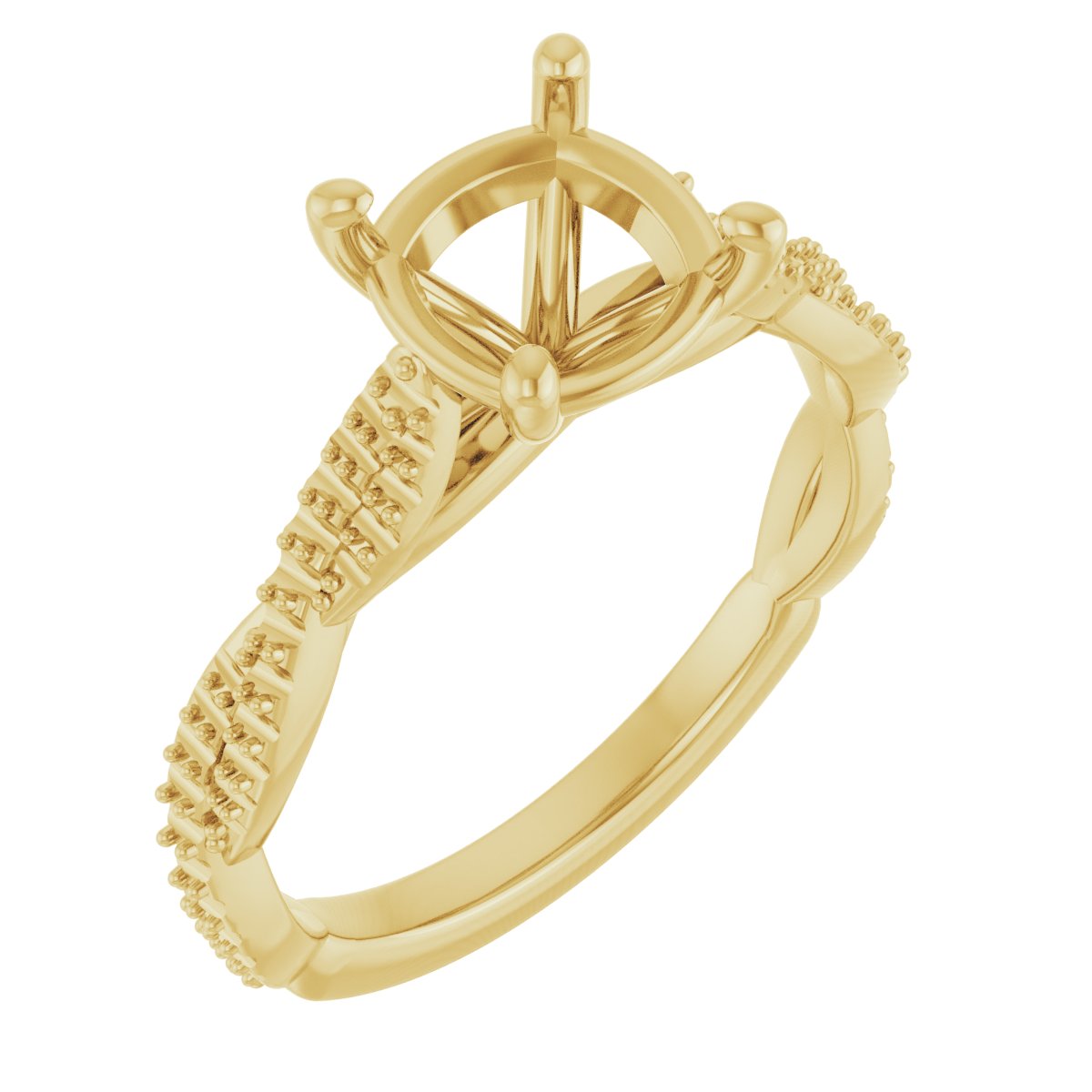 Infinity-Inspired Engagement Ring